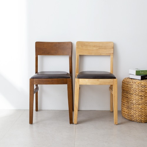 뉴 리빙 원목 체어 식탁 주방 인테리어 디자인 의자